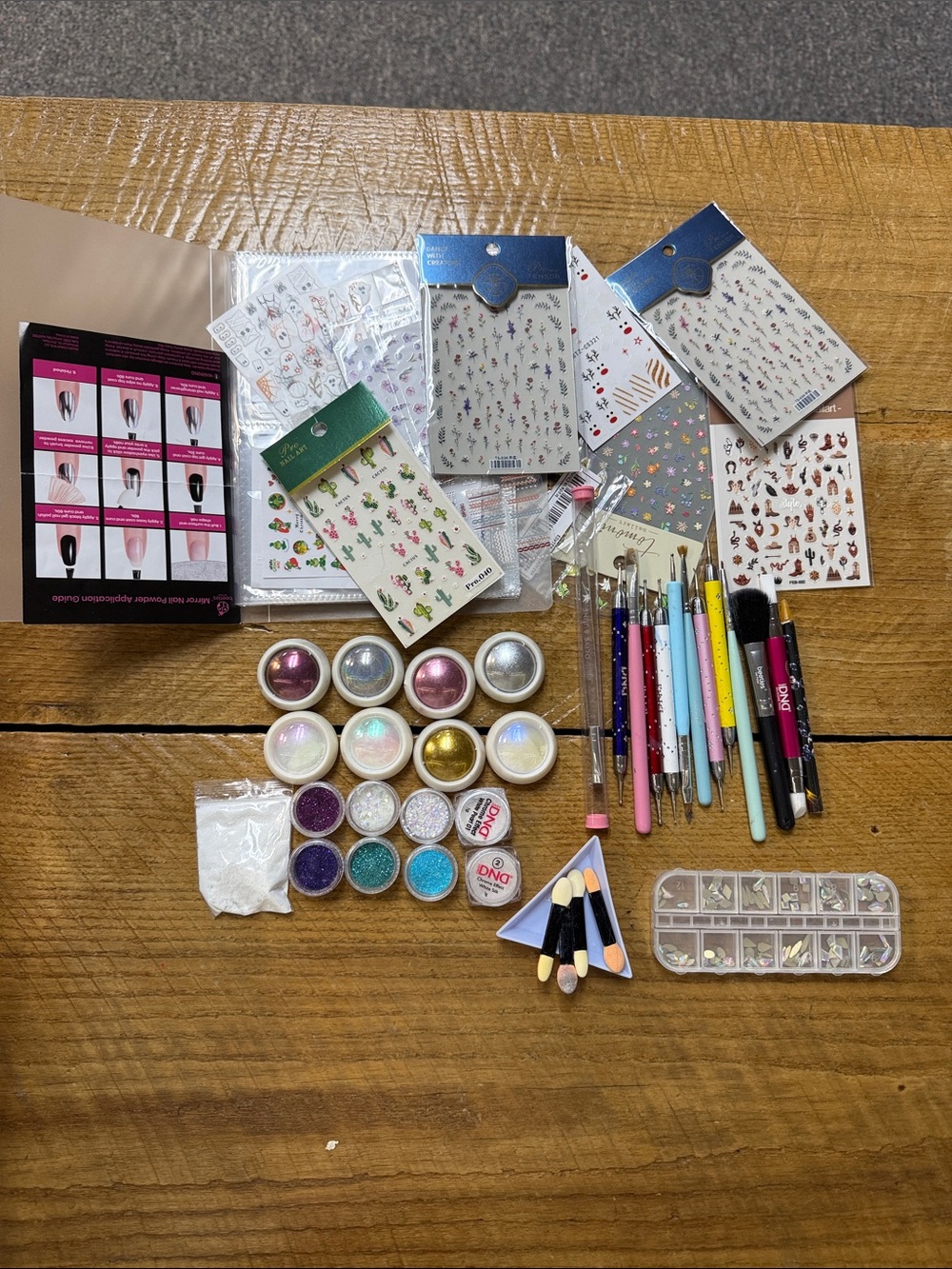 Random Nail art supplies